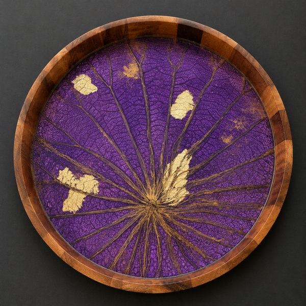 Purple deep Tray 33 cm